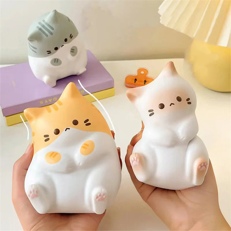 New Cat Stress Relief Squishy Toy -Anti stress Ball Cartoon