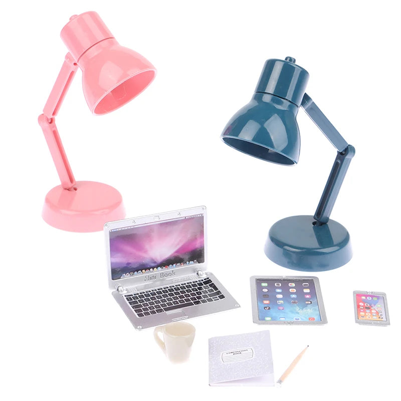 Miniature Office Accessories Set – 1:12 Scale Dollhouse