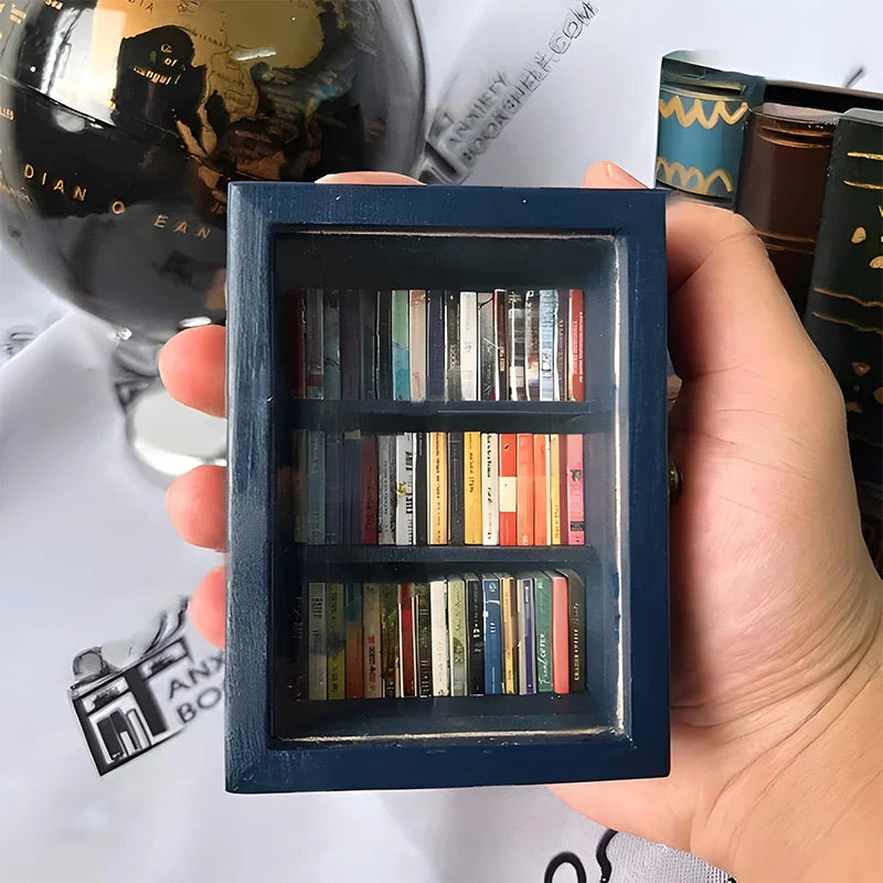 Miniature Book Matchbox Gift for Anxiety Relief