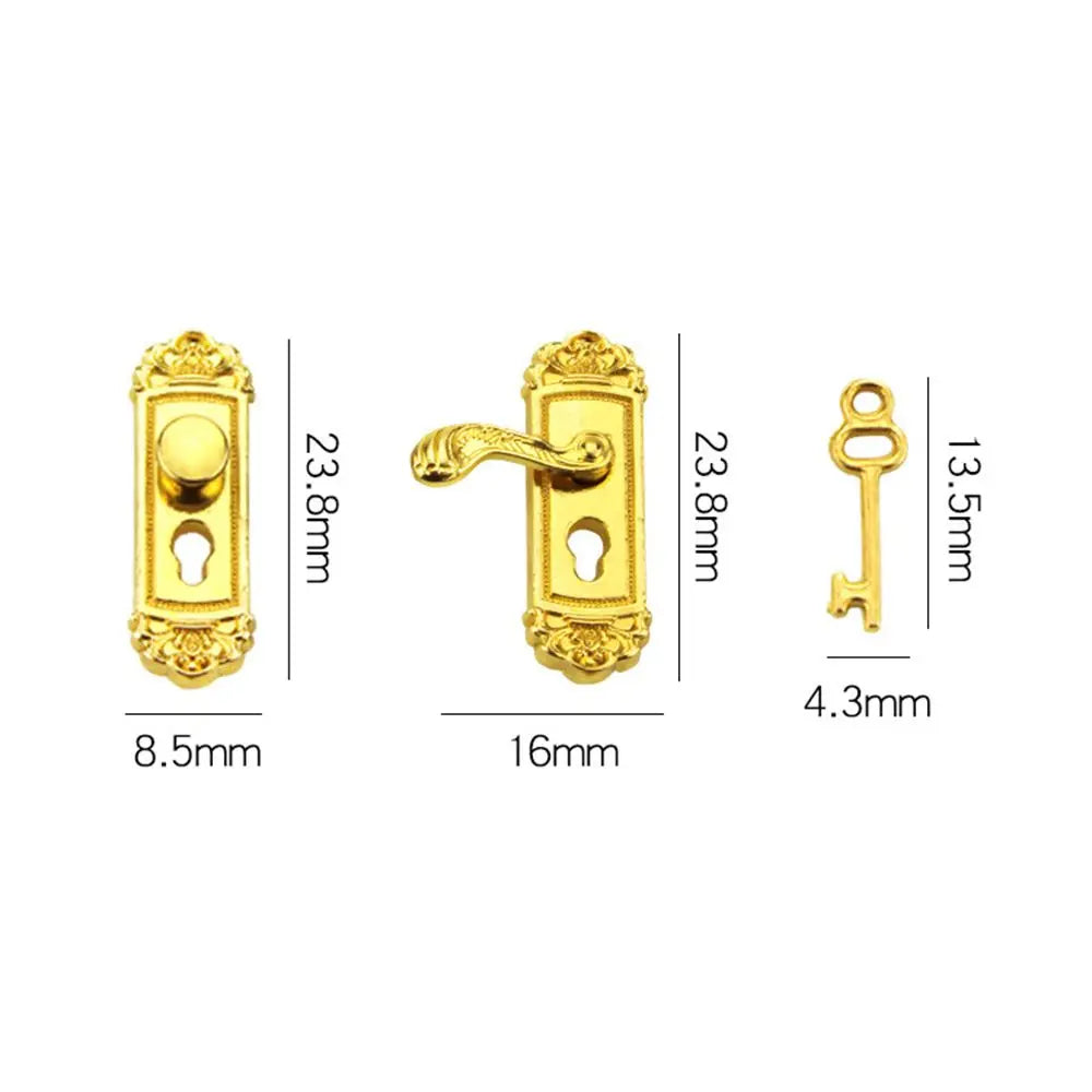 Miniature Lock and Key Set