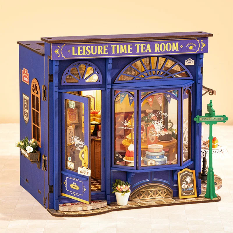 Leisure Time Café Dollhouse - Tea Room Kit