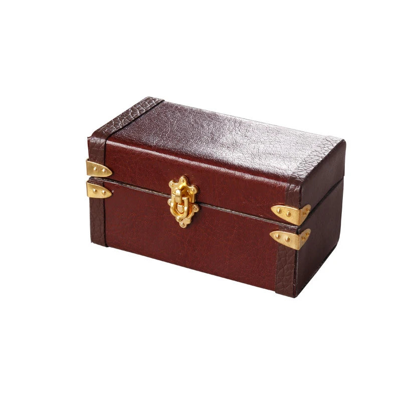 Suitcase Vintage Leather Luggage Box