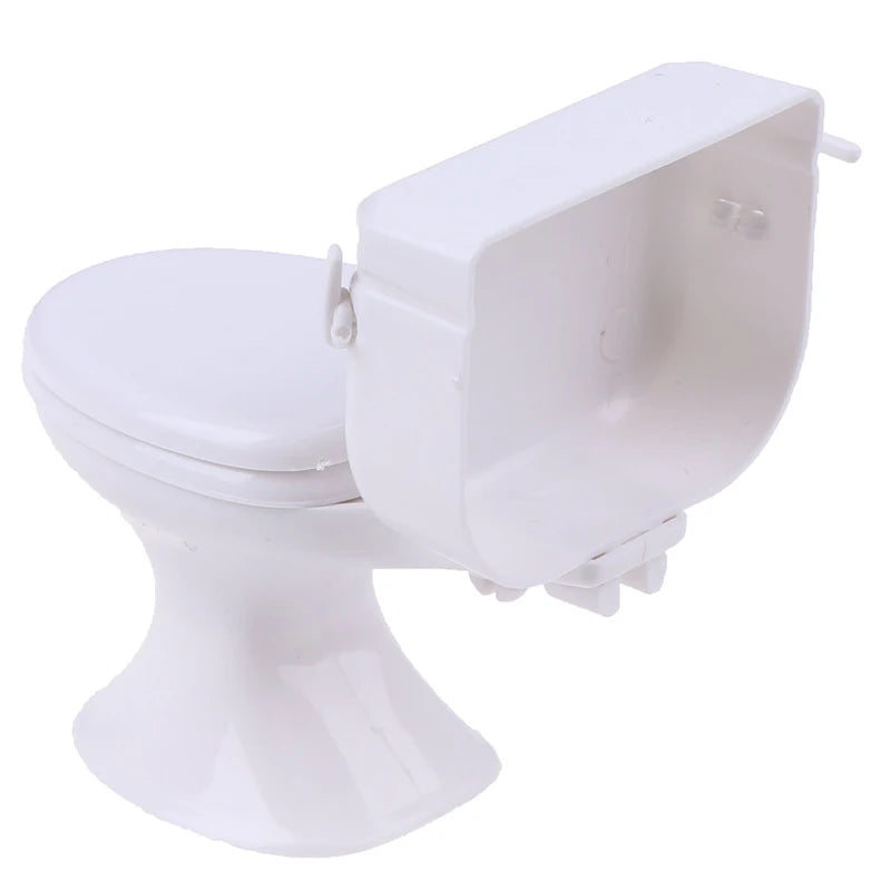 Vintage Bathroom Toilet - Dolls Accessories