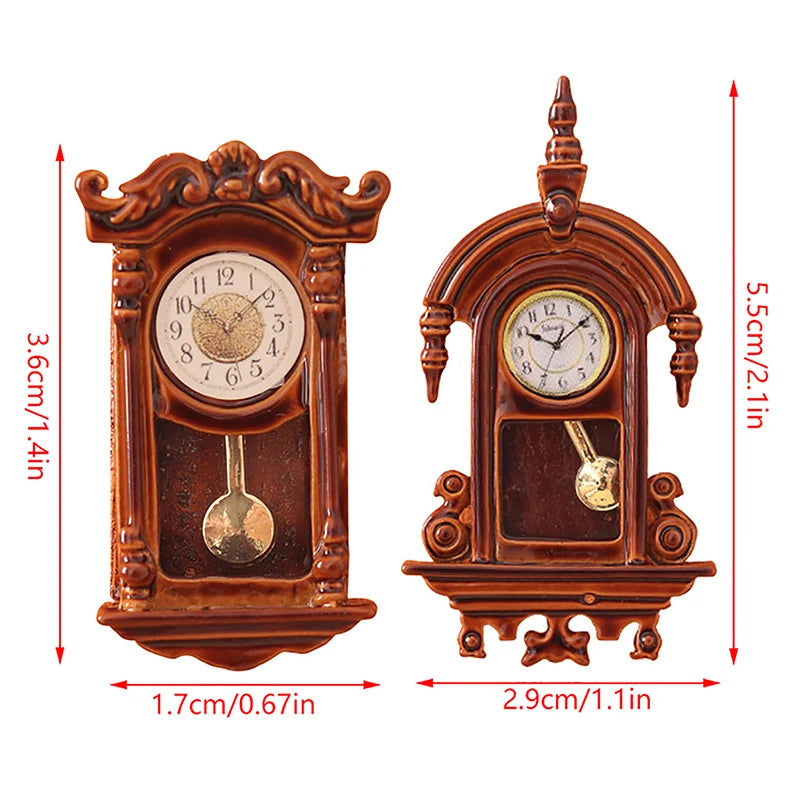 Wall Clock Play Doll House