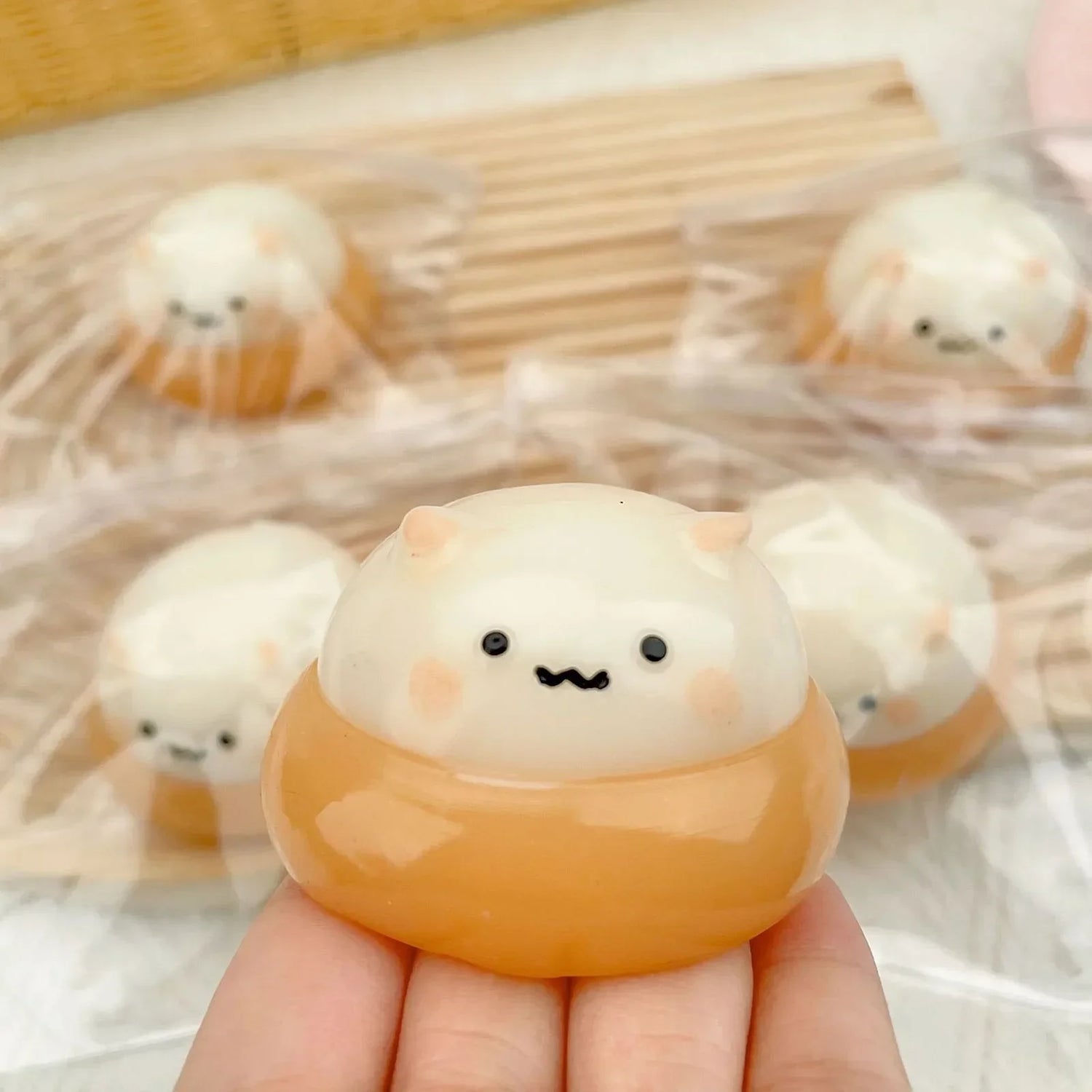 Cute Pancake Squishy Toy – Stress Relief Fidget 🥞✨