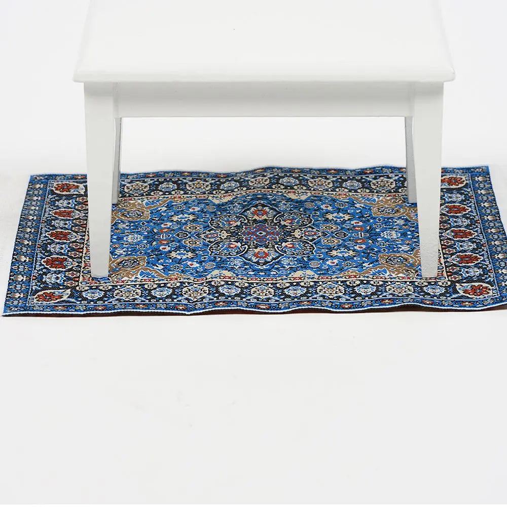 Turkish Style Rug for Dollhouse Decor