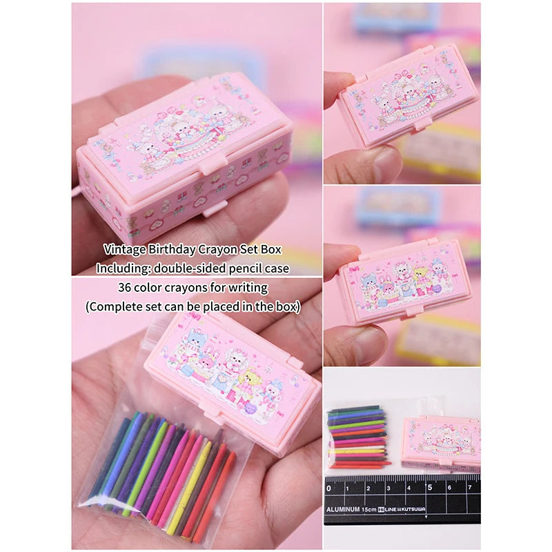 Mini Dollhouse Pencil Case – Adorable Stationery Organizer