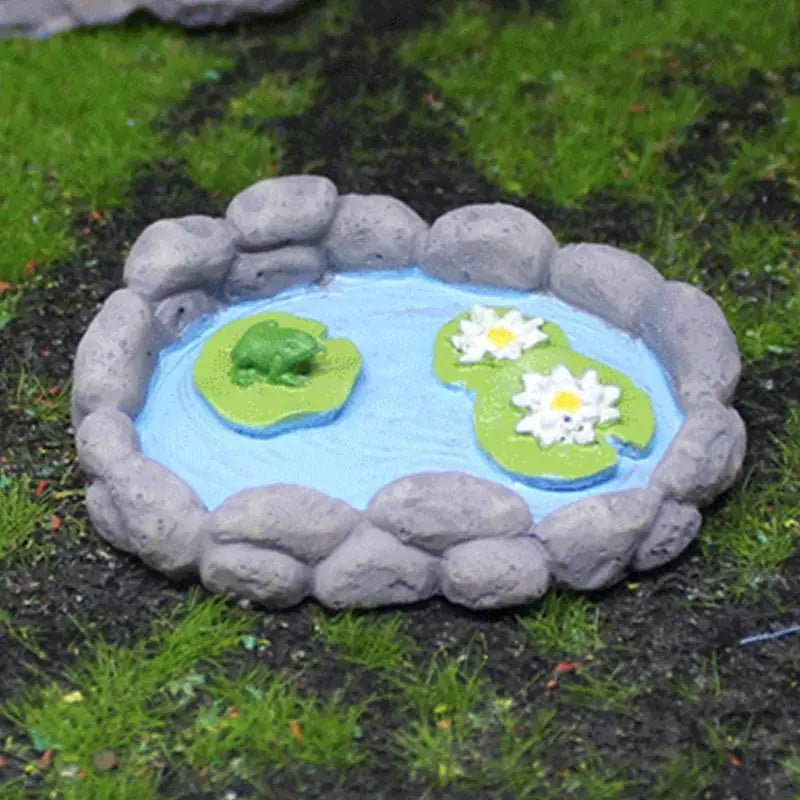 Miniature Garden Decor Ornaments – DIY Pool Models