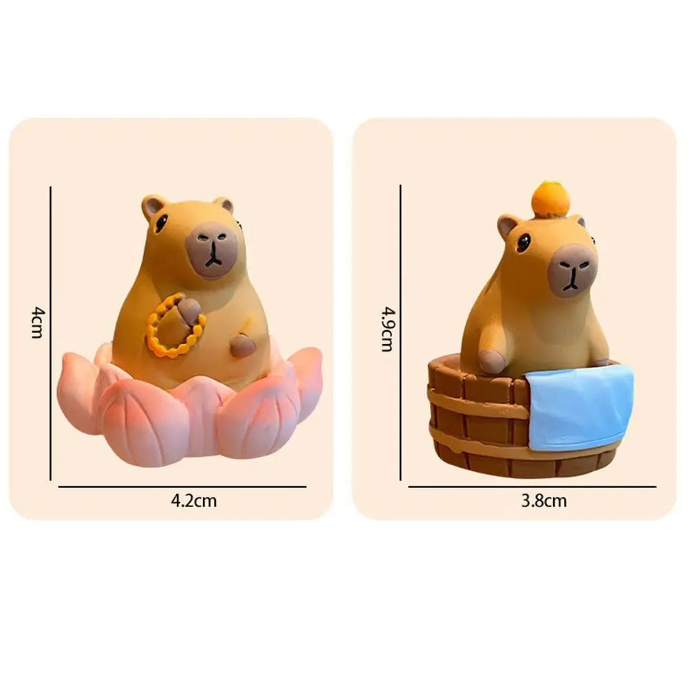 Capybara Resin Ornament