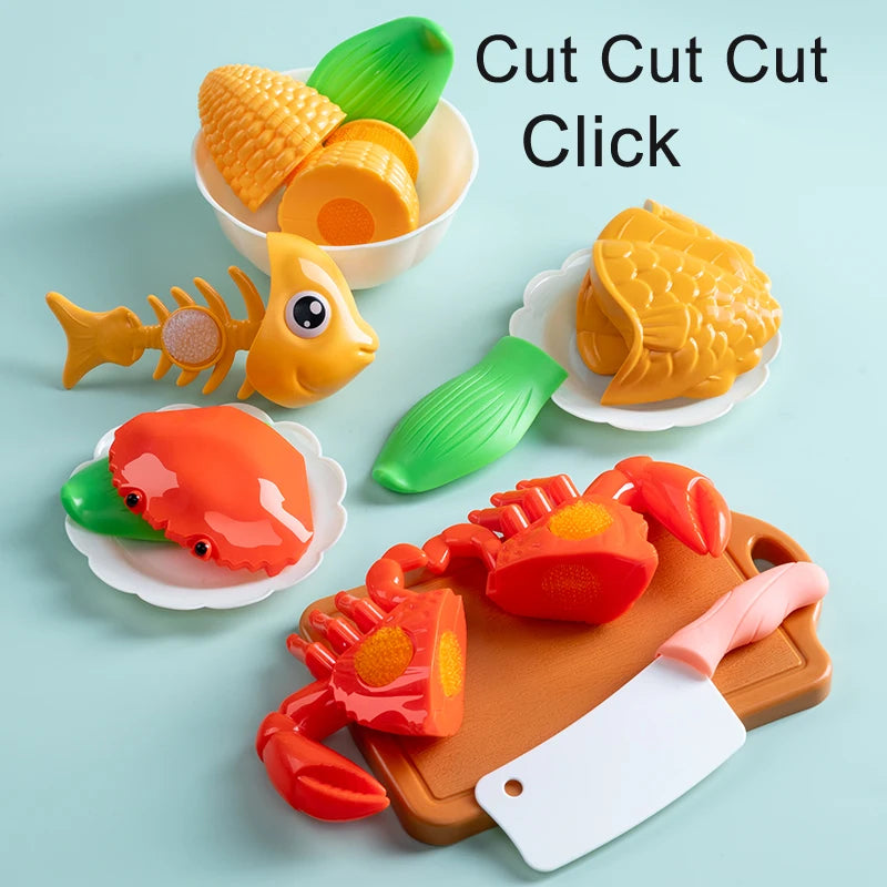 Kids Cutting Play Food Set