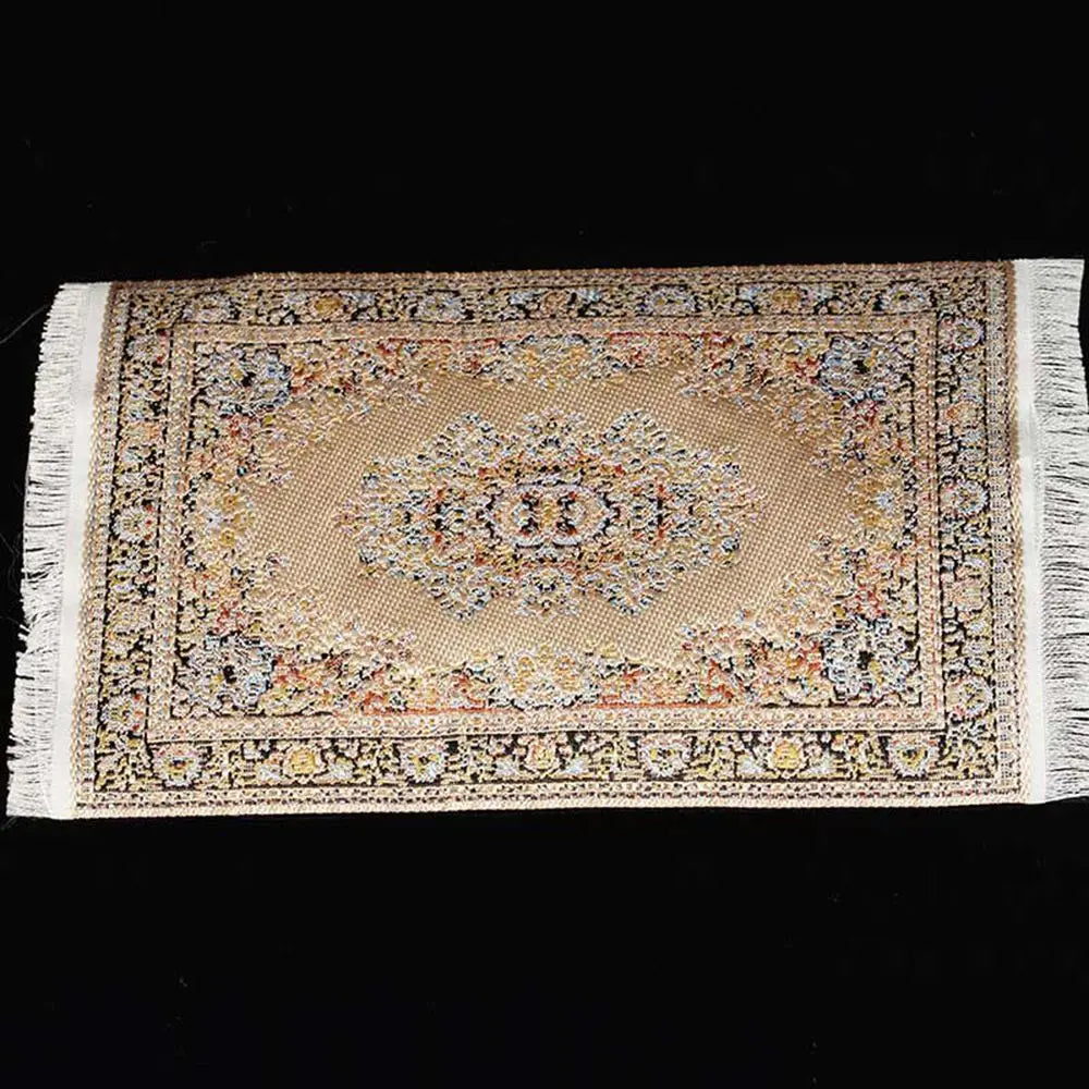 Turkish Style Rug for Dollhouse Decor