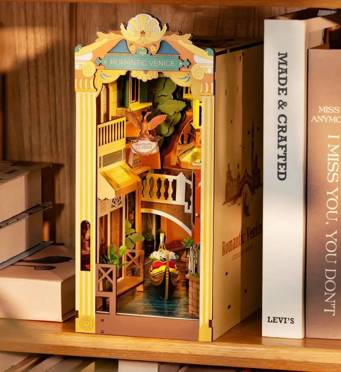 Romantic Venice DIY Book Nook Kit