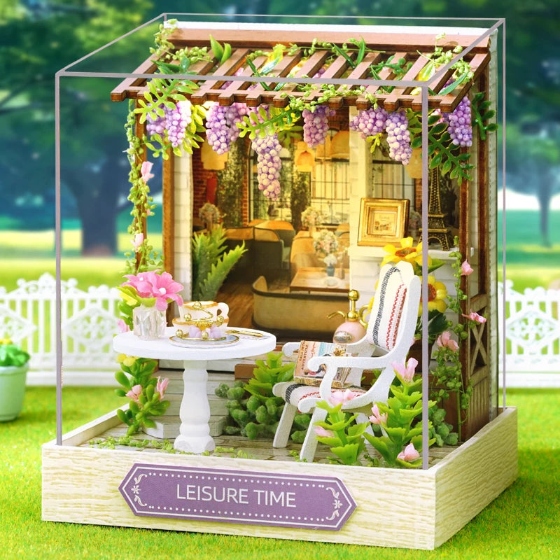 Leisure Time: A Cozy Garden Retreat