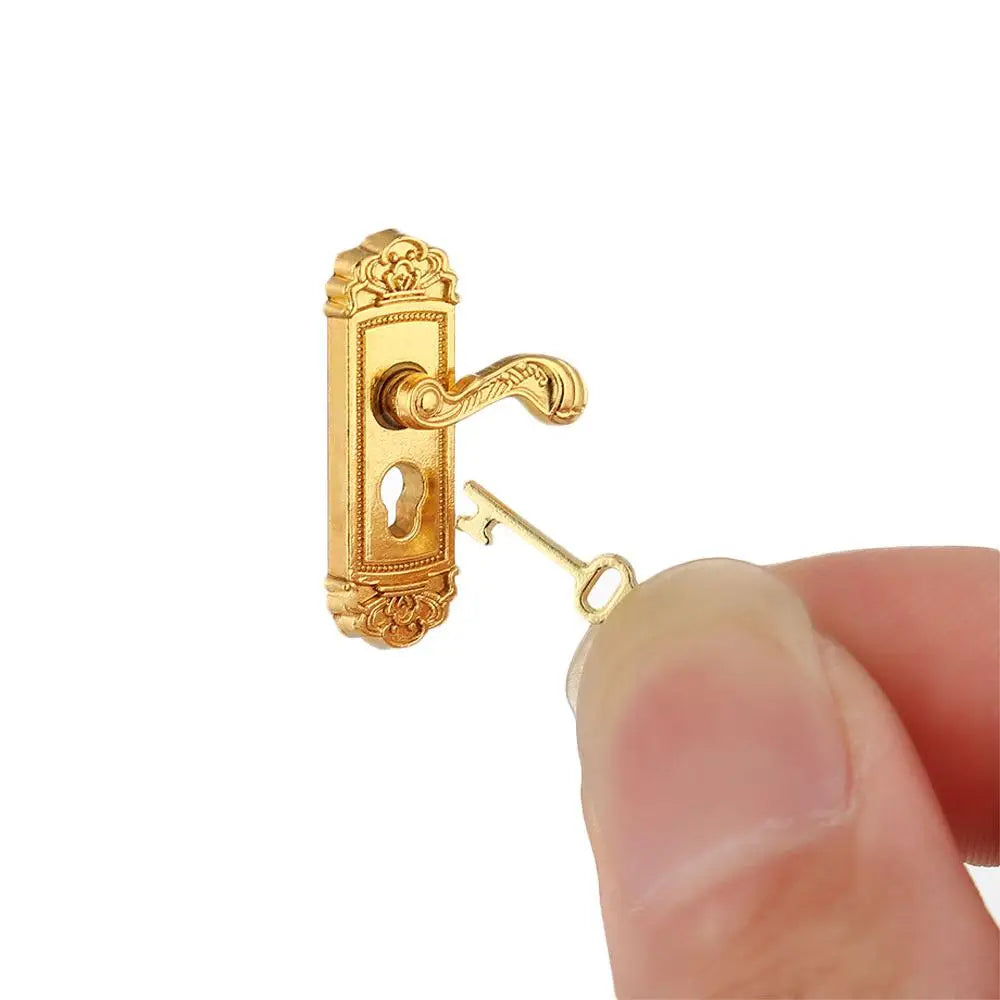 Miniature Lock and Key Set