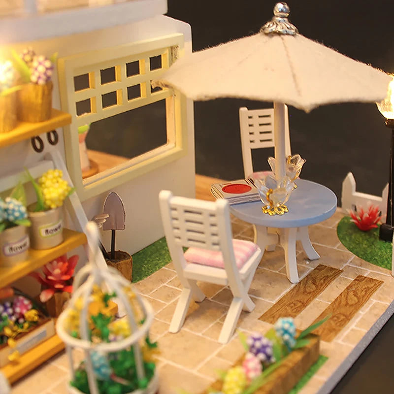 Pink Loft – DIY Miniature Wooden Dollhouse