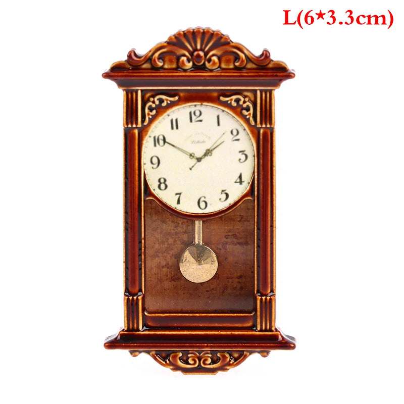 Wall Clock Play Doll House