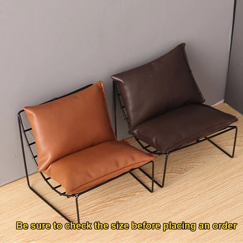 Dollhouse Sofa Chair – 1:6/1:12 Scale Furniture Accessory