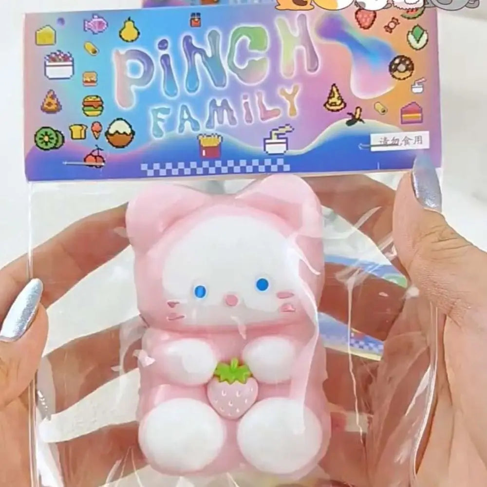 Kawaii Squishy Cat – Stress Relief Toy 🐱