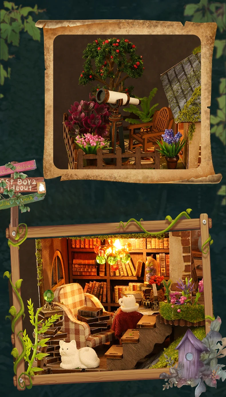 DIY Forest Adventures - Doll Houses - 3D Puzzle