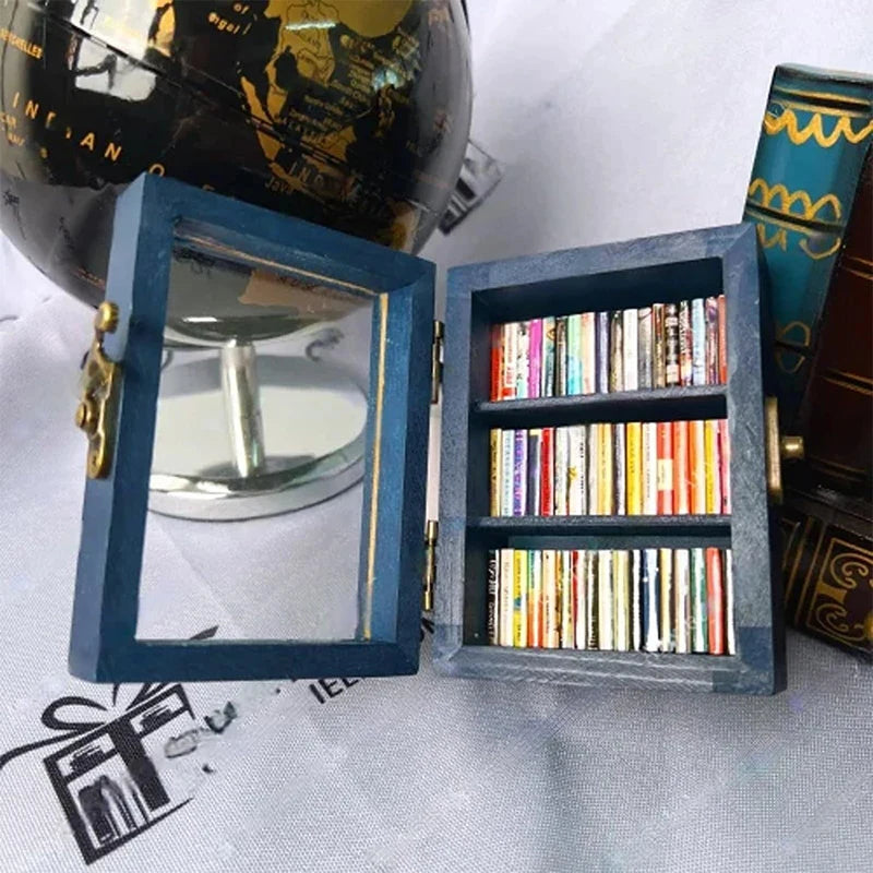 Miniature Book Matchbox Gift for Anxiety Relief