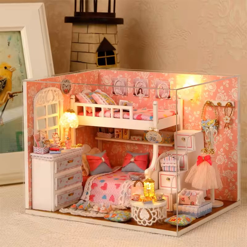 Pink Kitty Mini Bedroom DIY