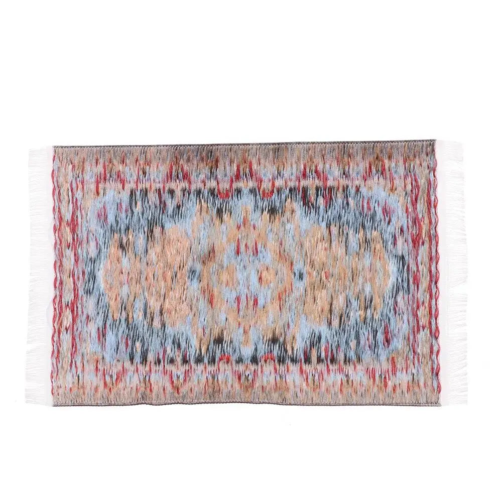 Turkish Style Rug for Dollhouse Decor