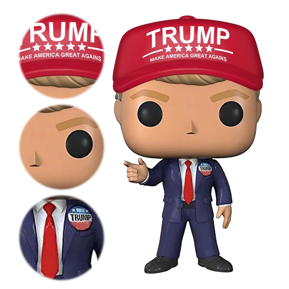 Mini Trump Statue Decor – Make America Great Again