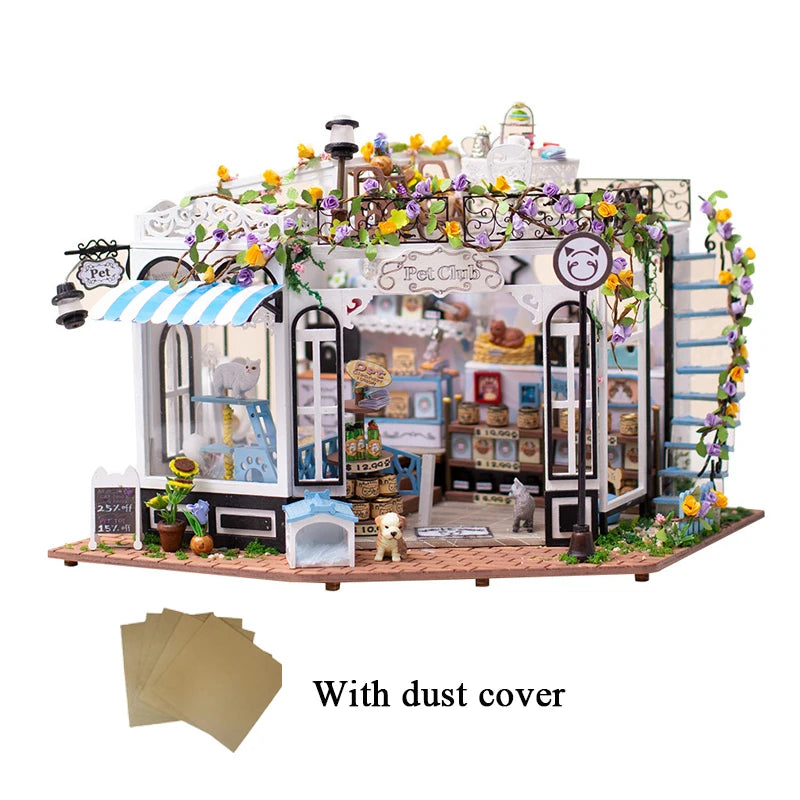 Pet Club Casa Coffee Shop Doll Houses