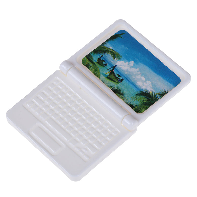 Mini Laptop Model Furniture Accessories - 1Pcs