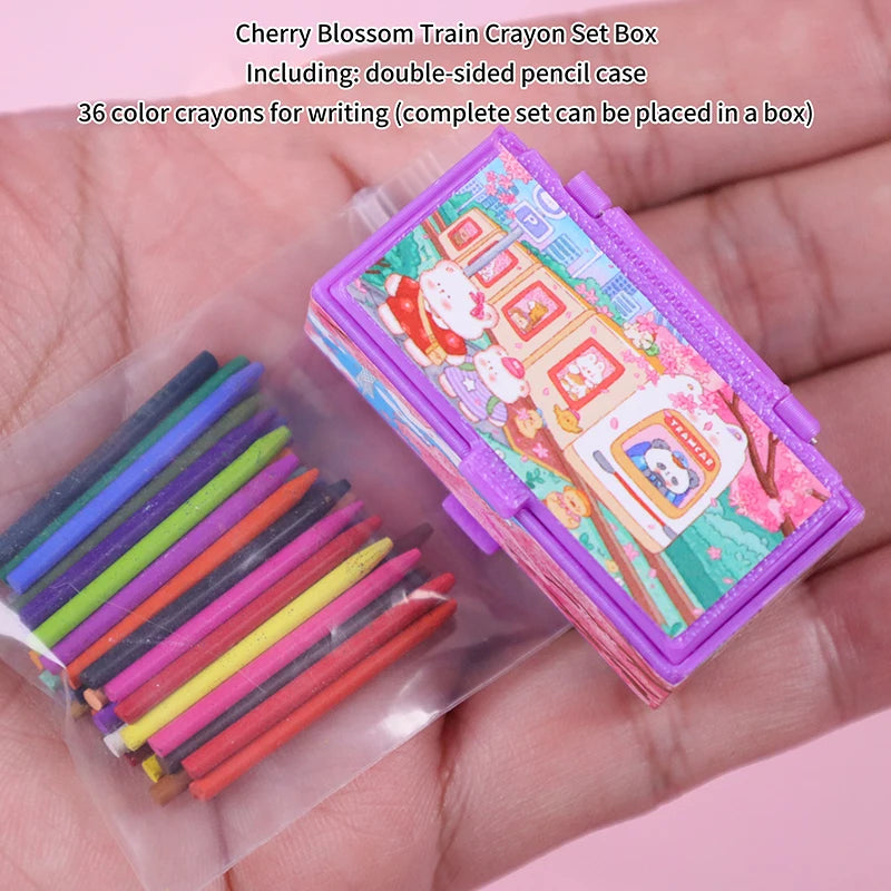 Mini Dollhouse Pencil Case – Adorable Stationery Organizer