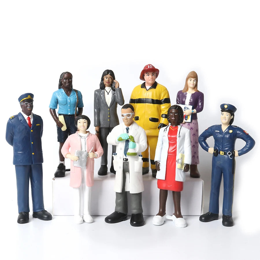 Professionals Career Doll Figures - For Kids