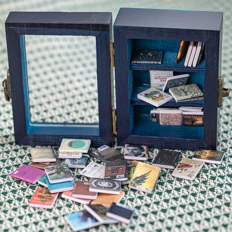 Miniature Book Matchbox Gift for Anxiety Relief