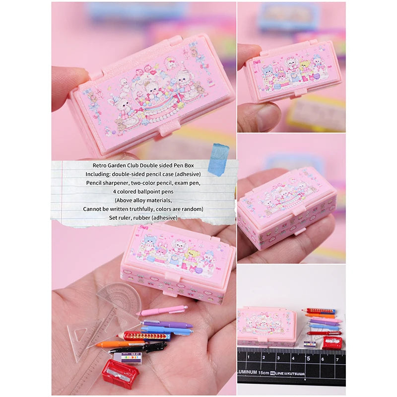 Mini Dollhouse Pencil Case – Adorable Stationery Organizer