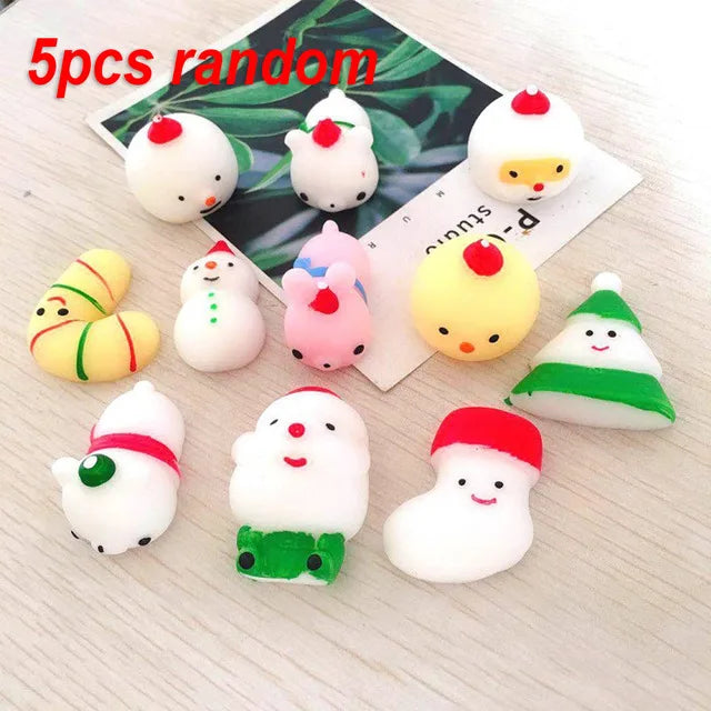 Sensory Mochi Squishy Animal Toys - Kawaii Stress Relief 🐼🐰🐣