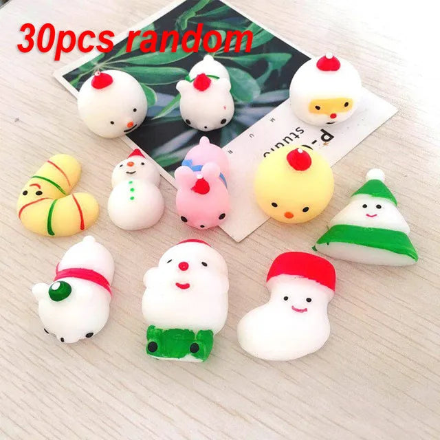 Sensory Mochi Squishy Animal Toys - Kawaii Stress Relief 🐼🐰🐣