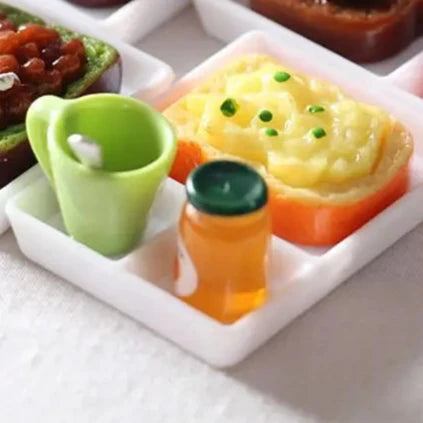 Mashed Potato Bread - Breakfast Food Set