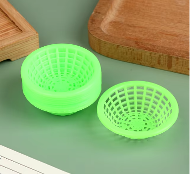 Dollhouse Plastic Baskets - 10 Pcs