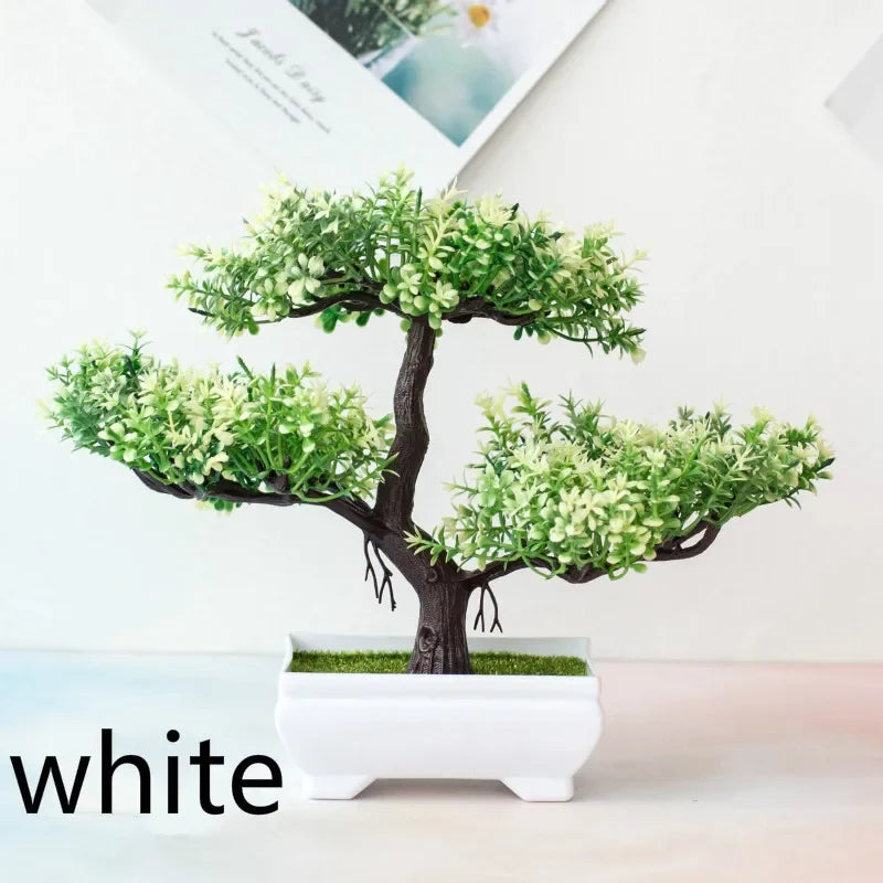 Artificial White Plant