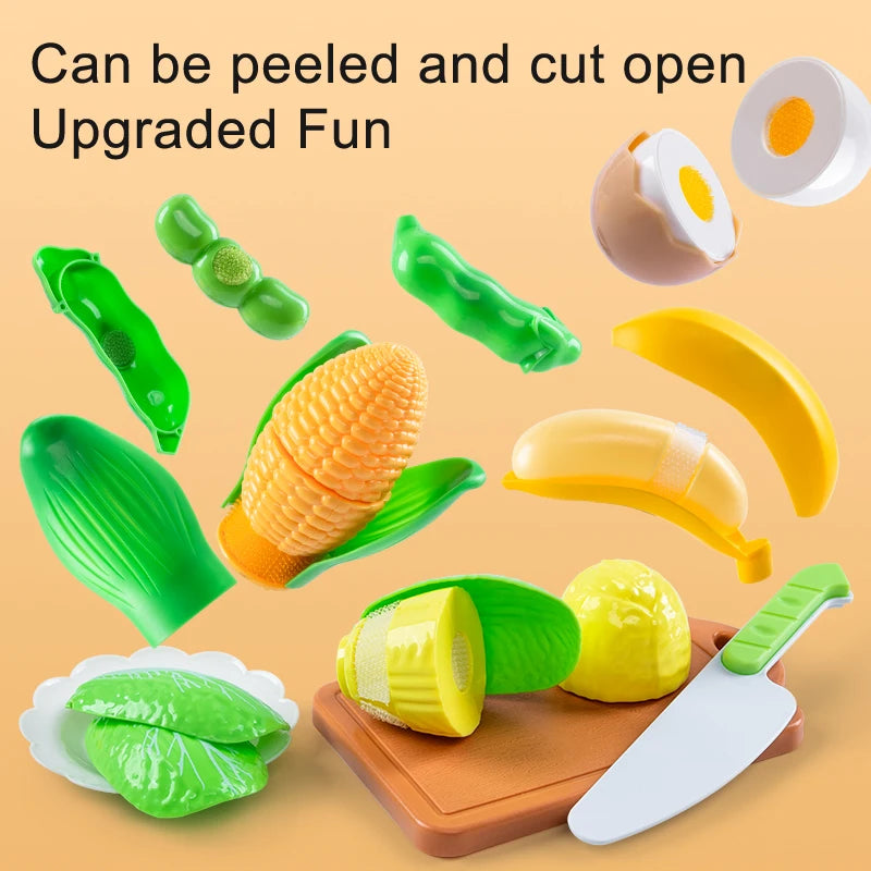 Kids Cutting Play Food Set