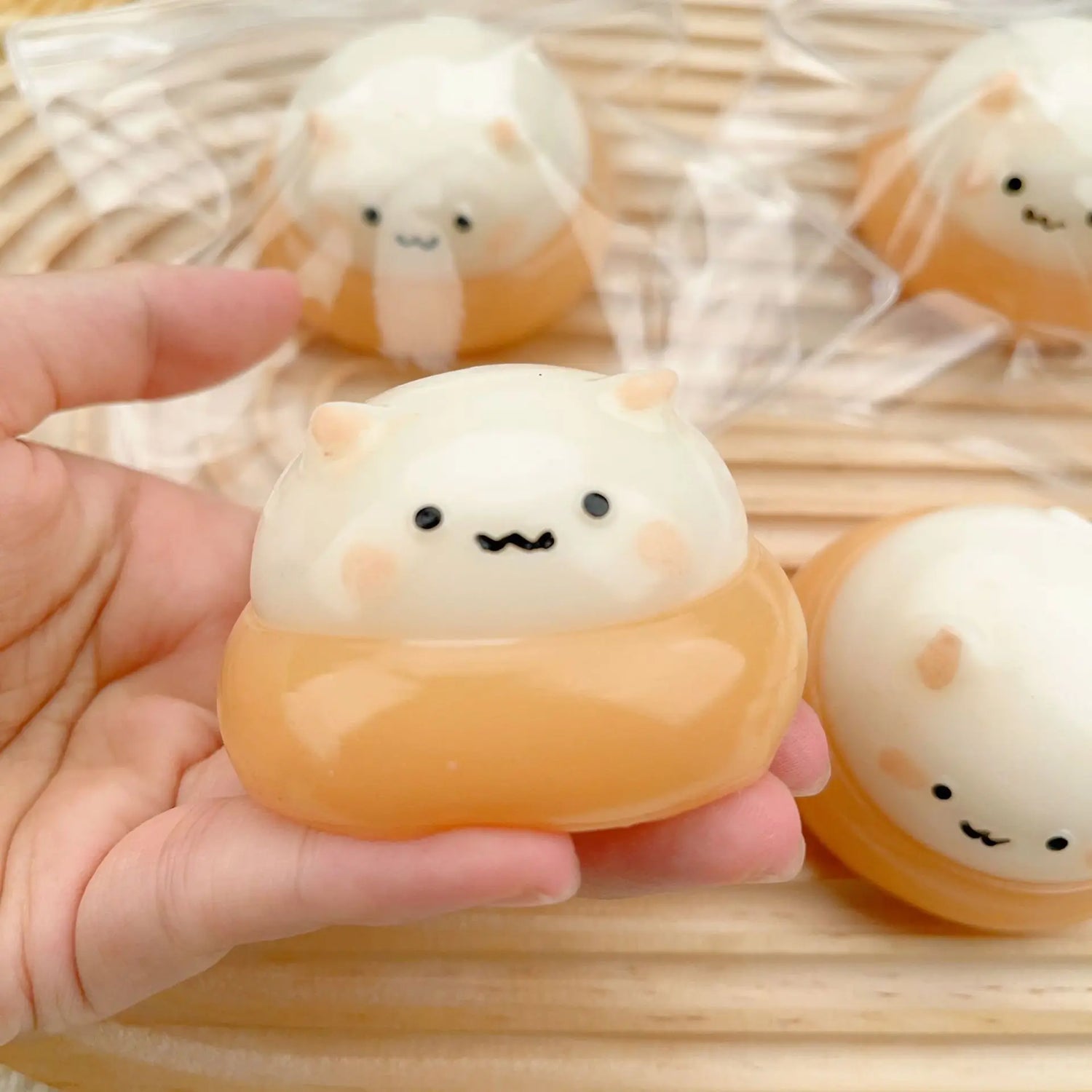 Cute Pancake Squishy Toy – Stress Relief Fidget 🥞✨