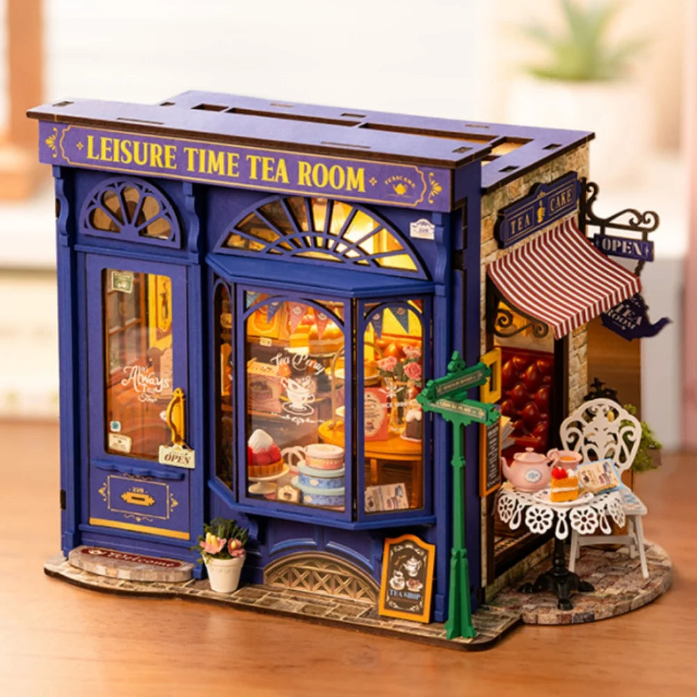 Leisure Time Café Dollhouse - Tea Room Kit