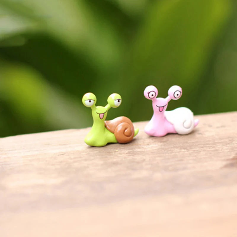 Tiny Flamingo Animal Figurine - Fairy Garden