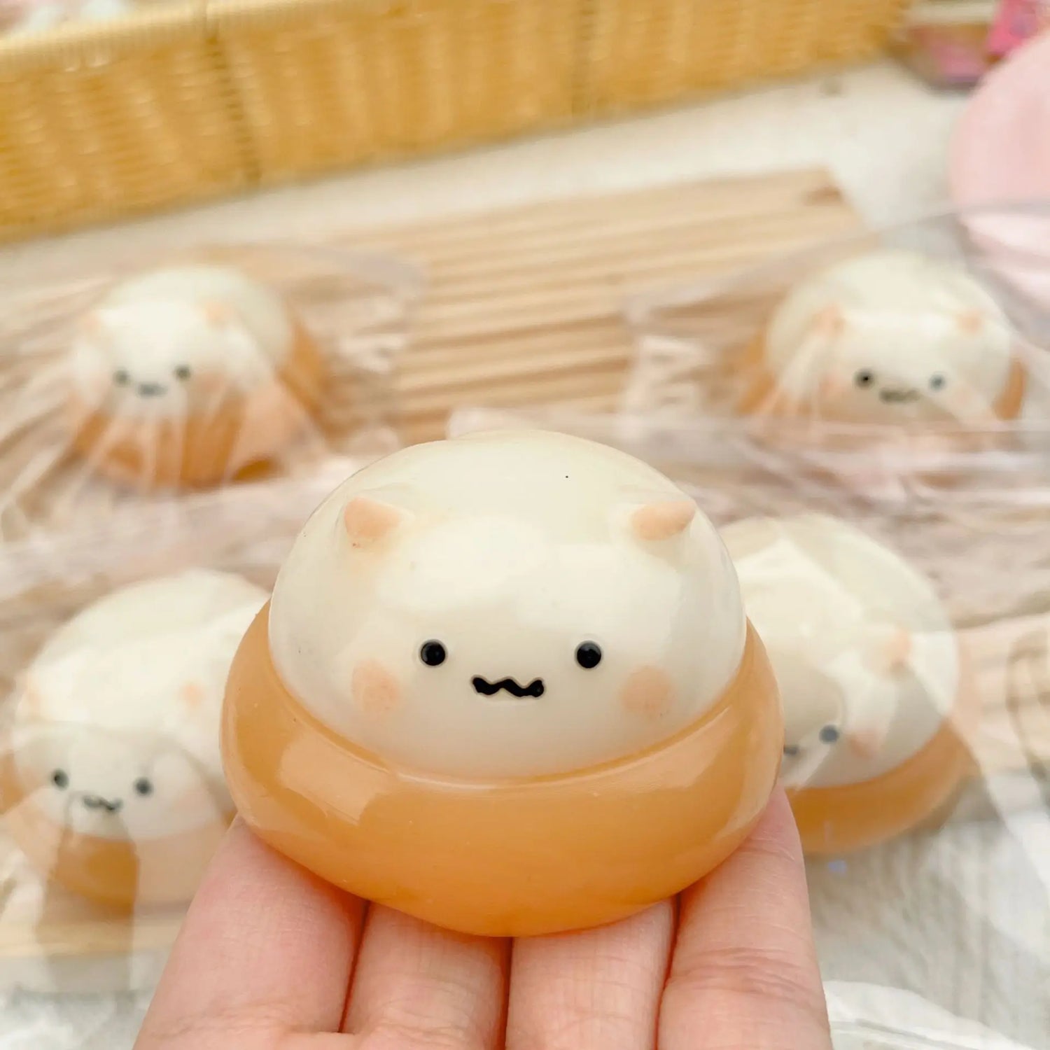 Cute Pancake Squishy Toy – Stress Relief Fidget 🥞✨