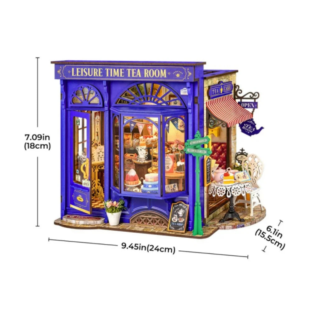 Leisure Time Café Dollhouse - Tea Room Kit