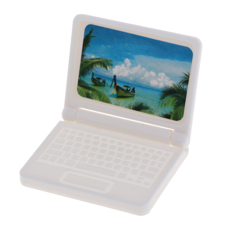 Mini Laptop Model Furniture Accessories - 1Pcs