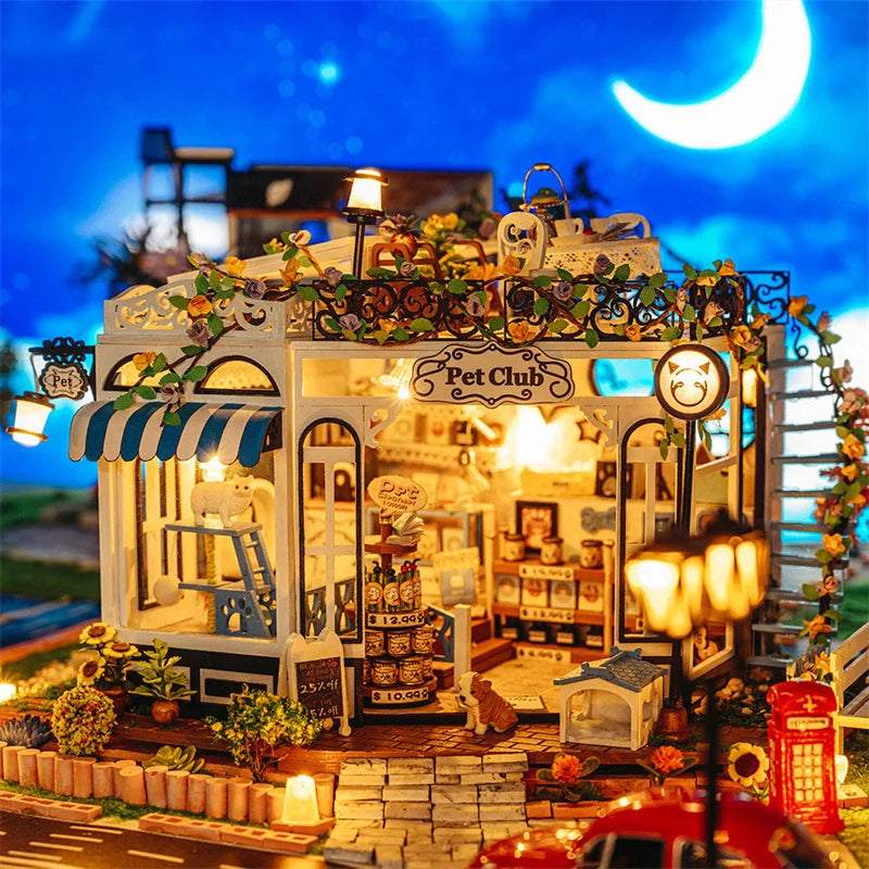 Pet Club Casa Coffee Shop Doll Houses