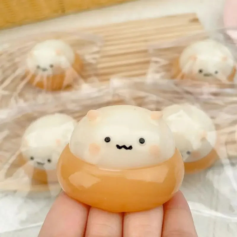 Cute Pancake Squishy Toy – Stress Relief Fidget 🥞✨