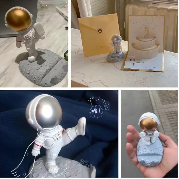 Mini Astronauts Mobile Phone Stand Holder