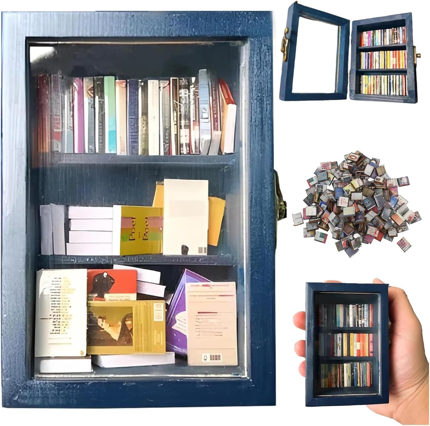 Miniature Anxiety Bookshelf