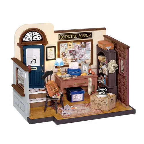 Mose’s Detective Agency- Mystery Unraveled: The Detective’s Office Miniature